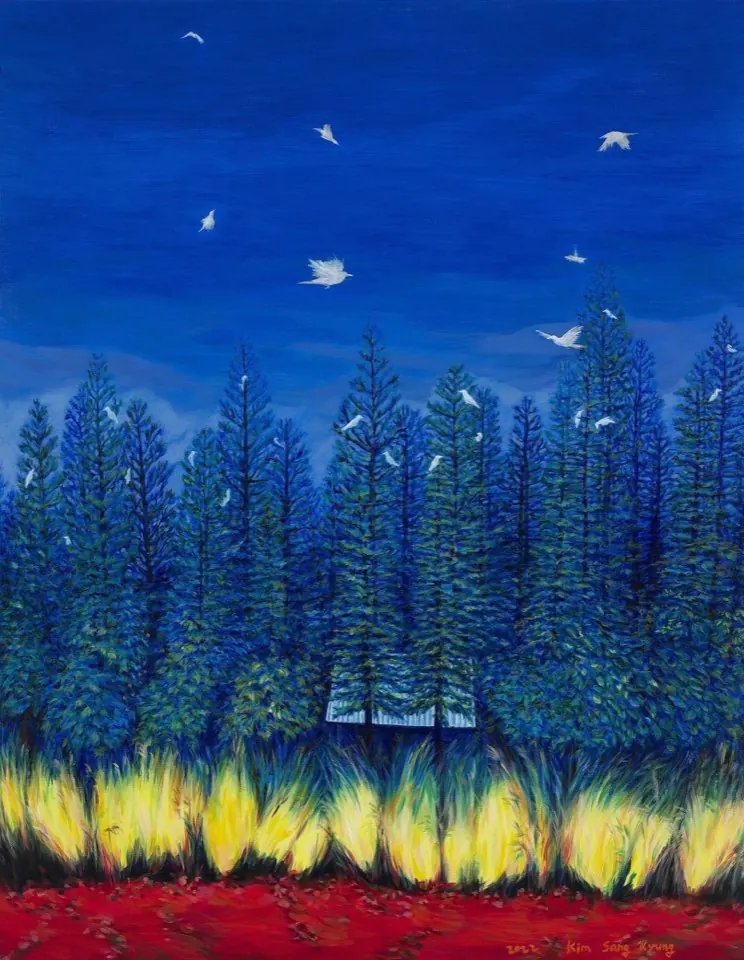 Hilo with crows